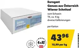 Eurogast Grissemann Wiener Schnitzel Angebot