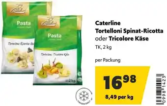 Eurogast Grissemann Tortelloni Spinat-Ricotta oder Tricolore Käse Angebot