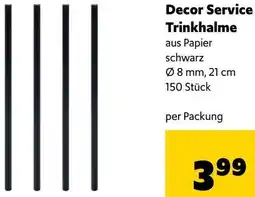 Eurogast Grissemann Decor Service Trinkhalme Angebot