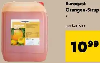 Eurogast Grissemann Orangen-Sirup Angebot