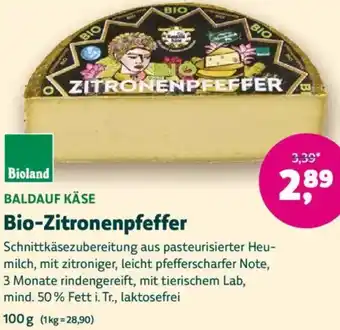 Denn's Biomarkt Bio-Zitronenpfeffer Angebot