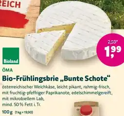 Denn's Biomarkt Bio-Frühlingsbrie Bunte Schote Angebot