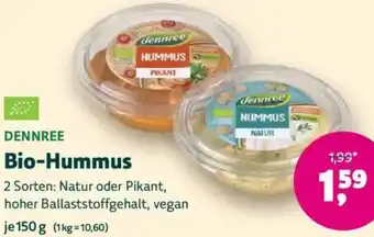 Denn's Biomarkt Bio-Hummus Angebot