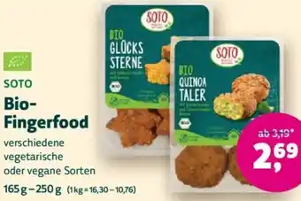 Denn's Biomarkt Bio- Fingerfood Angebot