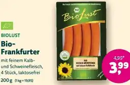 Denn's Biomarkt Bio- Frankfurter Angebot