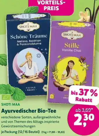 Denn's Biomarkt Ayurvedischer Bio-Tee Angebot