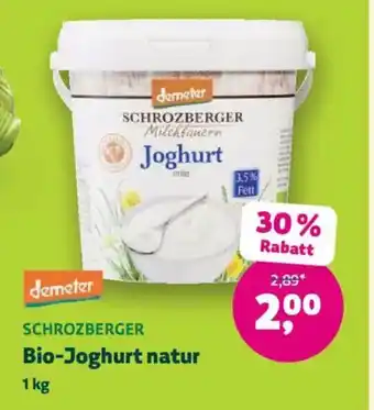 Denn's Biomarkt Bio-Joghurt natur Angebot