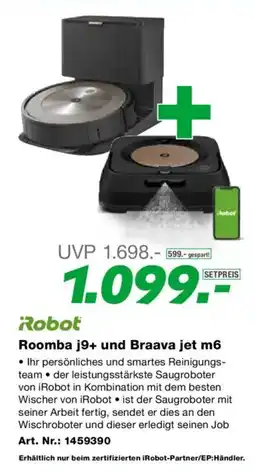 EP Roomba j9+ und Braava jet m6 Angebot