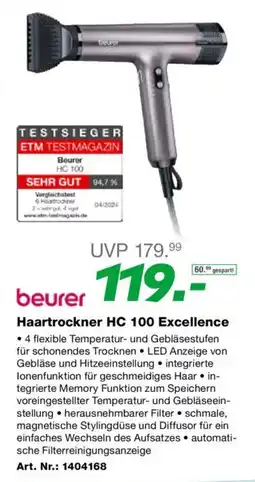 EP Haartrockner HC 100 Excellence Angebot