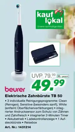 EP Elektrische Zahnbürste TB 50 Angebot