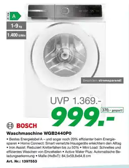 EP Waschmaschine WGB2440P0 Angebot