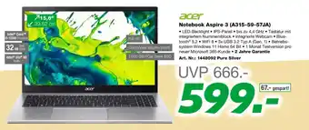 EP Notebook Aspire 3 (A315-59-57JA) Angebot