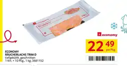 Transgourmet ECONOMY RÄUCHERLACHS TRIM D Angebot