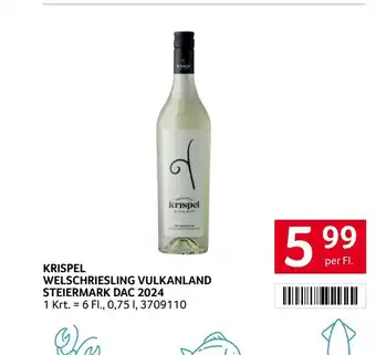 Transgourmet KRISPEL WELSCHRIESLING VULKANLAND STEIERMARK Angebot