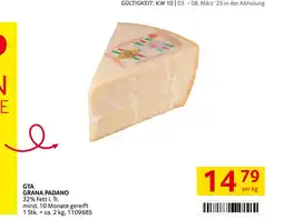 Transgourmet Gta grana padano Angebot