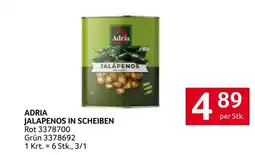 Transgourmet Adria jalapenos in scheiben Angebot