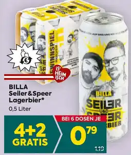 Billa Billa Lagerbier Seiler & Speer Angebot