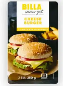 Billa Billa immer gut Cheese Burger Angebot