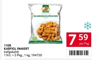 Transgourmet 11er karfiol paniert Angebot