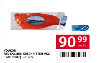 Transgourmet Youkon red salmon geschnitten msc Angebot