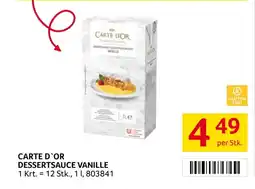 Transgourmet Carte d'or dessertsauce vanille Angebot