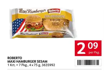 Transgourmet ROBERTO MAXI HAMBURGER SESAM Angebot