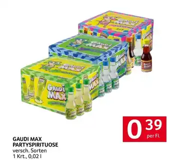 Transgourmet GAUDI MAX PARTYSPIRITUOSE Angebot