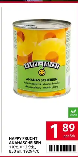 Transgourmet Happy frucht ananascheiben Angebot