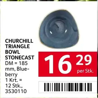 Transgourmet CHURCHILL TRIANGLE BOWL STONECAST Angebot