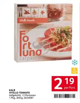 Transgourmet Kalb vitello tonnato Angebot