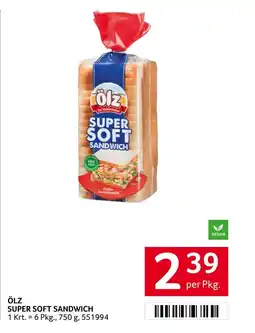 Transgourmet ÖLZ SUPER SOFT SANDWICH Angebot