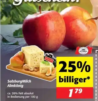 Nah&Frisch Salzburgmilch almkönig Angebot