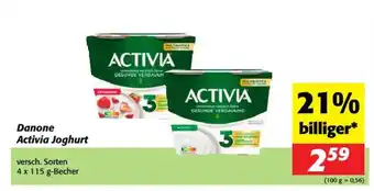 Nah&Frisch Danone Activia Joghurt Angebot