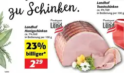 Nah&Frisch Landhof Toastschinken Angebot