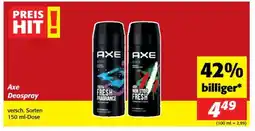 Nah&Frisch Axe Deospray Angebot