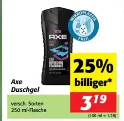 Nah&Frisch Axe Duschgel Angebot