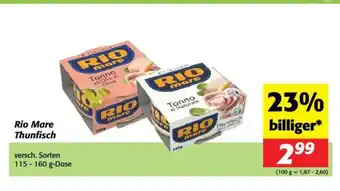 Nah&Frisch Rio Mare Thunfisch Angebot