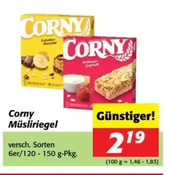 Nah&Frisch Corny Müsliriegel Angebot