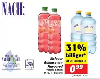 Nah&Frisch Vöslauer Balance oder Flavoured Angebot