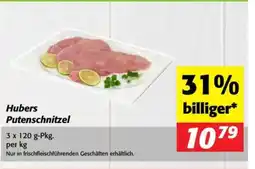 Nah&Frisch Hubers Putenschnitzel Angebot