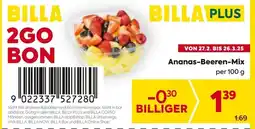 Billa Ananas-Beeren-Mix Angebot