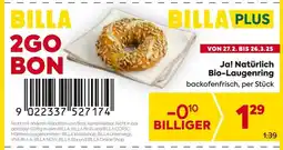 Billa Ja! Natürlich Bio-Laugenring Angebot