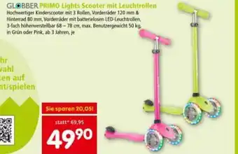 Interspar PRIMO Lights Scooter mit Leuchtrollen Angebot