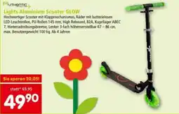 Interspar Lights Aluminium Scooter GLOW Angebot