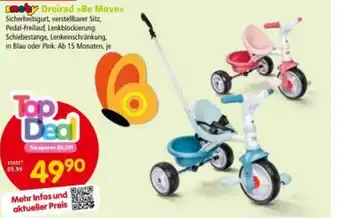 Interspar Smoby Dreirad Be Move Angebot