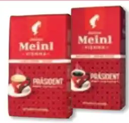 Unimarkt Julius Meinl Präsident Angebot