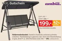 XXXLutz Hollywoodschaukel Angebot