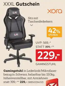 XXXLutz Gamingstuhl Angebot