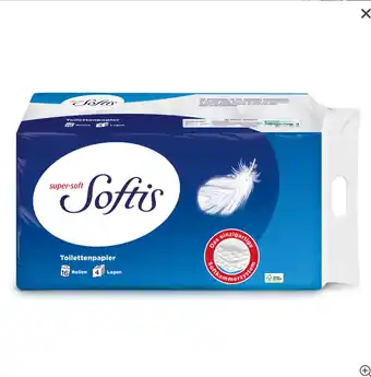 Hofer Softis Toilettenpapier 4 lagig HOFER Angebot