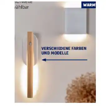 Hofer Kabellose Wandleuchte versch. Farben und Modelle HOFER Angebot